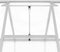 vidaXL - Tuinkas - met - basisframe - 334x169x202 - cm - aluminium - zilverkleurig