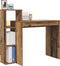 vidaXL - Bureau - met - Opslag - in - Oud - Hout - 100x40x90 - cm - van - Gefabriceerd - Hout