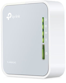 TP-Link TL-WR902AC - Draadloze Router - Wi-Fi 5 433Mbps 4G (extern USB) - 1x Ethernet 100Mbps