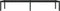 vidaXL - Bedframe - metaal - zwart - 75 - x - 190 - cm