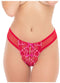 Rene Rofe Lingerie String -M/L- PALETTE CLEANSER Rood