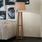 Riviera Maison Royalton Lamp Base natural - Mangohout, IJzer - Naturel - 36.0x36.0x134.0 cm