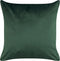 DELICIOSA - Sierkussen set van 2 - Donkergroen - 45 x 45 cm - Fluweel