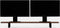 Oakywood Desk Shelf - Massief Walnoot / Zwart - Echt Hout Dual Monitor Standaard Beeldschermverhoger Clean Desk Ergonomisch Stijlvol