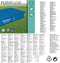 Bestway - Zwembad Afdekzeil - 221 x 154 cm