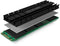 Icy Box IB-M2HS-701 - Koelplaat M.2 SSD - Passieve koeling - Zwart