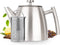 Vaja® Theepot Camille - Dubbelwandig - 1 Liter - RVS met Filter