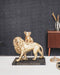 HV Gouden Leeuw met baby - 30,5x11x27cm