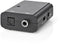 Nedis ACON2505BK - Coaxiaal S/P DIF naar Toslink optisch audio converter - 1x Digitaal Coax in - 1x Digitaal Optisch uit - Zwart