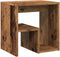 vidaXL - Nachtkastje - 40x30x40 - cm - bewerkt - hout - oud - houtkleurig