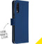Accezz Hoesje Geschikt voor Samsung Galaxy A50 / A30s Hoesje Met Pasjeshouder - Accezz Wallet Softcase Bookcase - Blauw