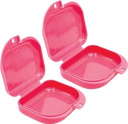 Alyze Gebitsbakje - Beugelbakje - Stevige kwaliteit - Roze (2 stuks)