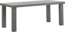 TARANTO - Tuinset 6-zits - Donkergrijs - Vezelcement