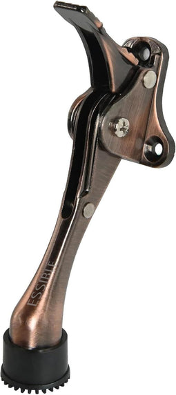 Essible Deurslot RVS - Deurstopper Verstelbaar - Antislip Bodem - Brons - 13 x 4 cm