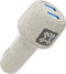 XtremeMac XGR-2CPD-03 - Dubbele Type-C autolader - 45W Power Delivery - Crème