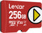 Lexar Play - microSDXC UHS-I - 256GB 150MB/s Class 10 U3 V30 - Rood