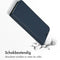 Accezz Premium Leather Slim Bookcase - iPhone 12 (Pro) - Echt Nappa leer - Donkerblauw