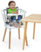 Pop ‘N Sit Portable Booster Seat - Grey.