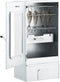 vidaXL BBQ-rookoven met houtsnippers 44,5x29x110 cm staal