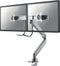 Neomounts NM-D775DXSILVER - Monitorarm voor 2 schermen - Verstelbaar - Zilver