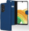 Accezz Samsung Galaxy A33 - Wallet Softcase Bookcase - 3 pashouders - Donkerblauw