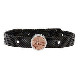 Talent Jewels TJA-3-18-02-2-235 - Uniseks Armband - Tijdloos ontwerp - Zwart