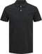 Jack & Jones Essentials Paulos Poloshirt - Donkergrijs Melange - Maat XL