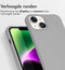 iMoshion Hoesje Geschikt voor iPhone 14 Hoesje Met Koord - iMoshion Color Backcover met afneembaar koord - Grijs