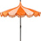 Mica Decorations Kim - Stokparasol - Ø235 x 238 cm - Oranje
