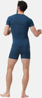 ODLO Performance X-Light Eco - Sportshirt Korte Mouw - Gerecycled Ceramicool - Blue Wing Teal