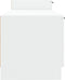 vidaXL - Tv-meubel - 158,5x36x45 - cm - bewerkt - hout - wit