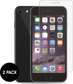 iMoshion Screenprotector Geschikt voor iPhone 6 / 6s / 7 / 8 / SE (2020) / SE (2022) Tempered Glass - iMoshion Screenprotector Gehard Glas 2 pack