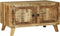 vidaXL - Koffietafel - 80x54x45 - cm - Massief - Hout - Ruw - Mango