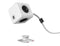 DesignNest PowerCube Extended Duo USB - Type E met aardepin (België) - 1.5 meter kabel - Wit/Grijs - 3 stopcontacten - 2 USB laders - stekkerdoos - stekkerblok - telefoonlader - oplader