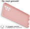 iMoshion Hoesje Geschikt voor Samsung Galaxy A52 (4G) / A52s / A52 (5G) Hoesje Siliconen - iMoshion Color Backcover - lichtroze