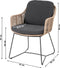 Taste by 4 Seasons Belmond lounge dining stoel - natural