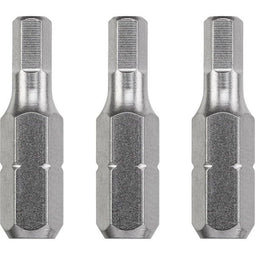KWB 3 Bits Zeskant 25mm 4,0mm