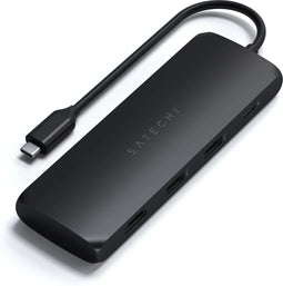 Satechi ST-UCHSEM - USB-C Hybrid Multiport Adapter - SSD slot 4K HDMI - Black