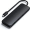 Satechi ST-UCHSEM - USB-C Hybrid Multiport Adapter - SSD slot 4K HDMI - Black