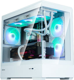 Zalman P30 V2 - Mini Tower - micro ATX Mini-ITX - Wit