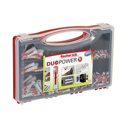 fischer Red-Box DuoPower universeel pluggen - in handige box - 280 stuks
