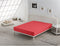 Verstelbaar onderlaken Alexandra House Living Rood 105 x 190/200 cm