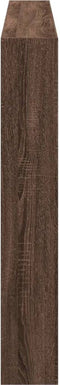 vidaXL - Hoofdbordkast - met - LED-verlichting - 180x17x102 - cm - bruin - eiken