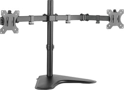 LogiLink BP0045 - Dual monitor desk stand - Geschikt voor 13-32 inch - VESA 75x75 en 100x100 (2 stuks)