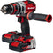 Einhell TE-CD 18 Li-i BL - Accu Klopboor-/Schroefmachine - Koolborstelloze motor - Inclusief 2x 2.0Ah accu en lader (2 stuks)