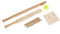 Outdoor Play - Slagbal set - Houten knuppel en plankje - Inclusief tennisbal
