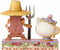 Disney Traditions - Beeldje - Mrs. Potts & Cogsworth - Multi (1 stuk)