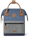 Cabaia Adventurer Small - Laptoprugzak - 10 inch - 2 verwisselbare voorvakken - Blauw