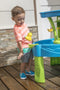 Step2 Summer Showers Splash Watertafel - Met 8 accessoires - Waterspeelgoed voor kind - Activiteitentafel met water voor de tuin / buiten