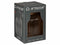 Vaas Transparant Gouden Glas 14,5 x 22 x 14,5 cm (6 Stuks)